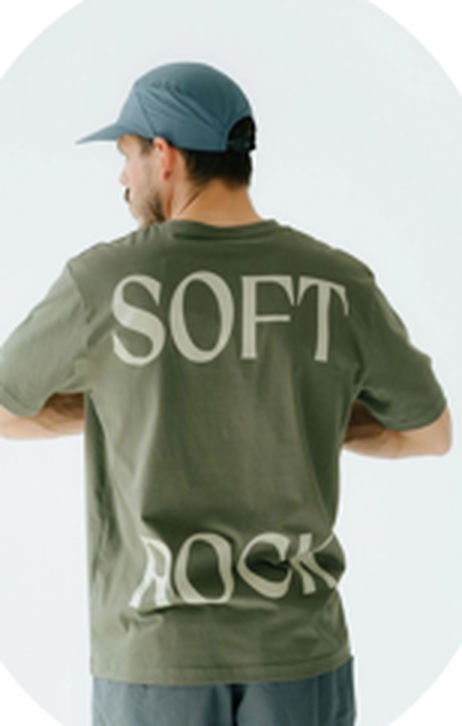 Soft Rock Olive Tee